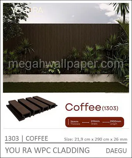 YOURA WPC CLADDING 1303-Coffee
