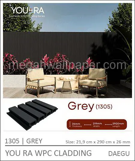 YOURA WPC CLADDING 1305-Grey