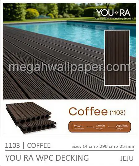 YOURA WPC DECKING 1103-Coffee