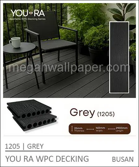YOURA WPC DECKING 1205-Grey