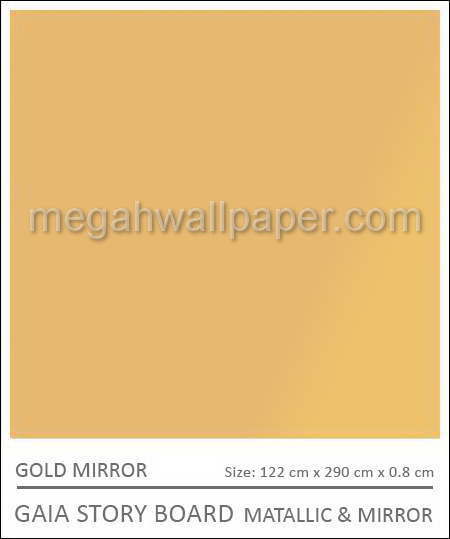 Metallic&mirror-gold mirror