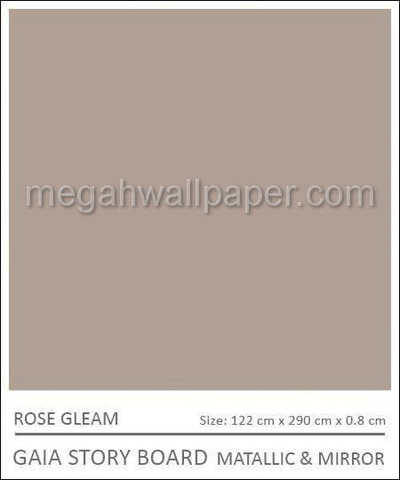 Metallic&mirror-rose gleam