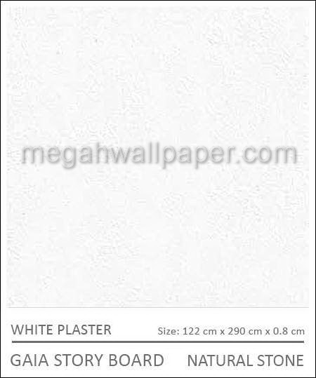 Natural stone-white plaster