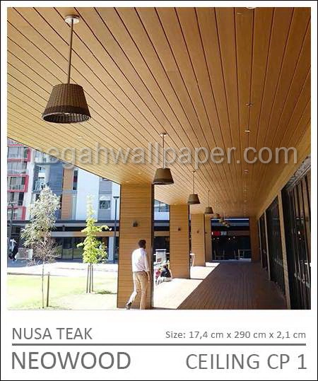 NeoWood Ceiling CP1 Nusa Teak(2)