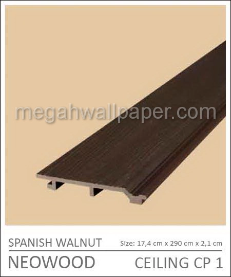 NeoWood Ceiling CP1 Spanish Walnut