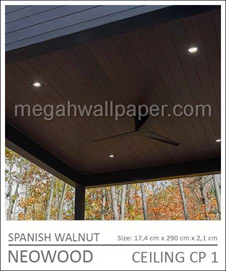NeoWood Ceiling CP1 Spanish Walnut(2)