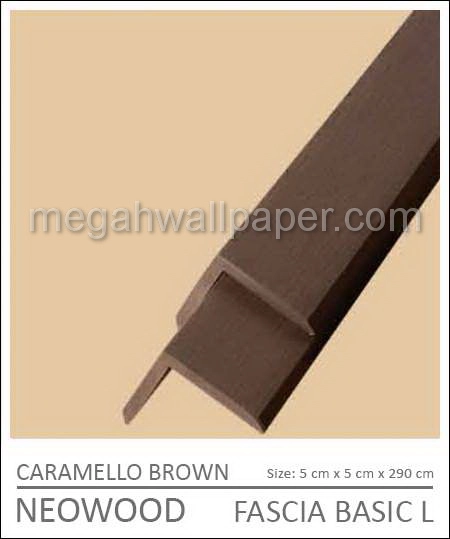 Neowood Fascia Basic L Corner Caramello Brown