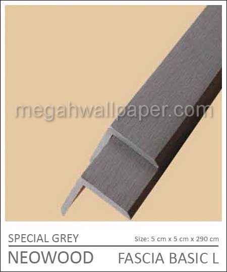 Neowood Fascia Basic L Corner Special Grey